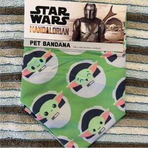 Star Wars The Mandalorian Green Pet Bandana